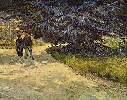 Vincent Van Gogh Park von Arles oil on canvas